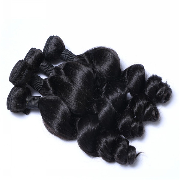 Peruvian Human Hair Weave 14-28 Inch Hot Sale Bundles Virgin Hair Weft Manufacture LM265